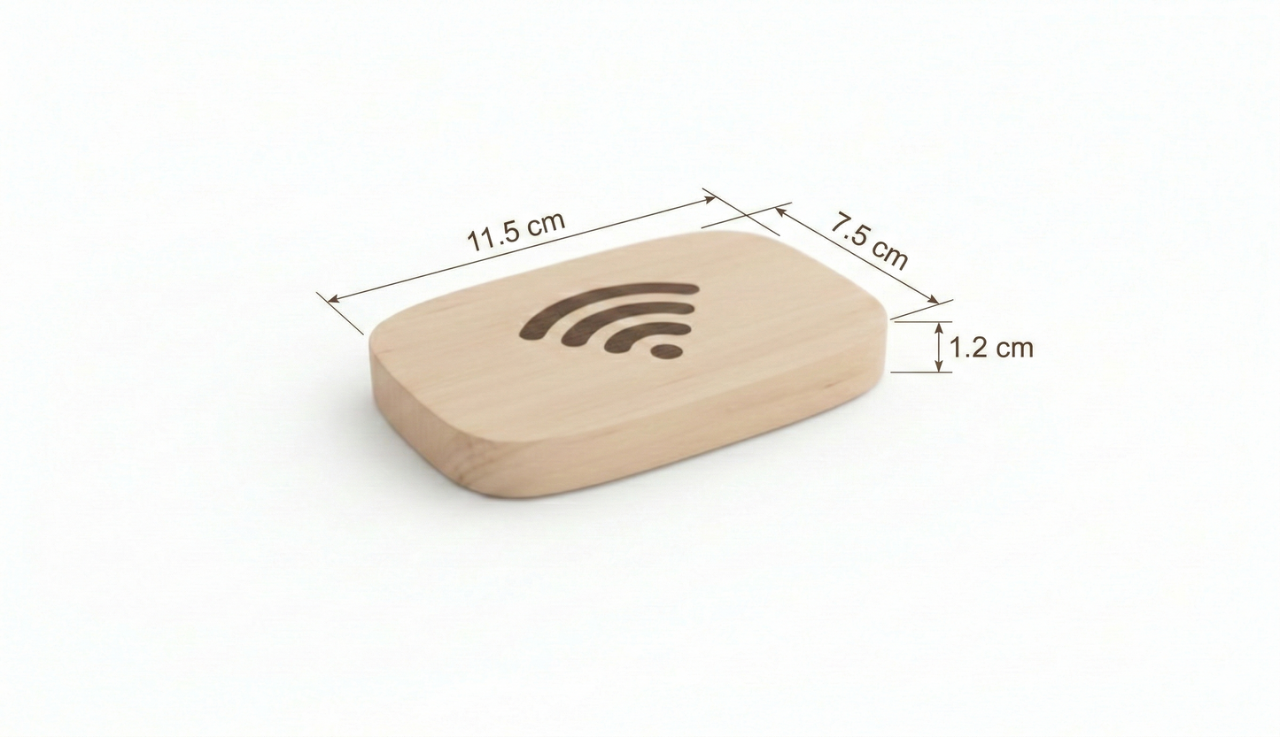 Chics&Nature WiFi Porter — NFC Smart Wood Connector